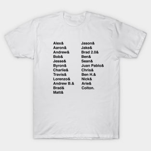 The Bachelor List T-Shirt